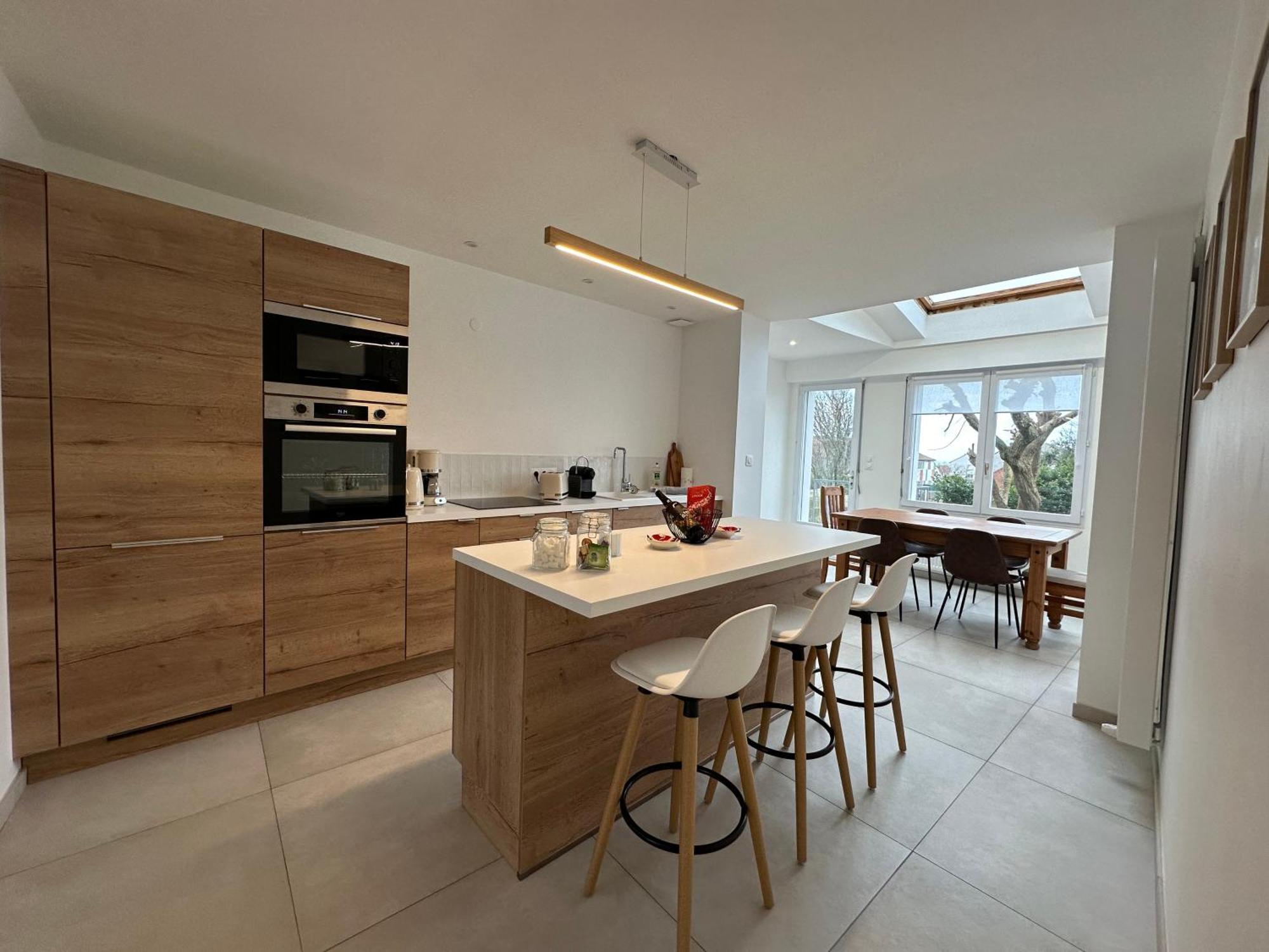Gite L'Estran A Equihen Plage Equipee Pour 6 Personnes + 1 Bebe Exterior photo